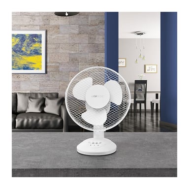 Ventilateur De Table Blanc Vl 3601 Clatronic