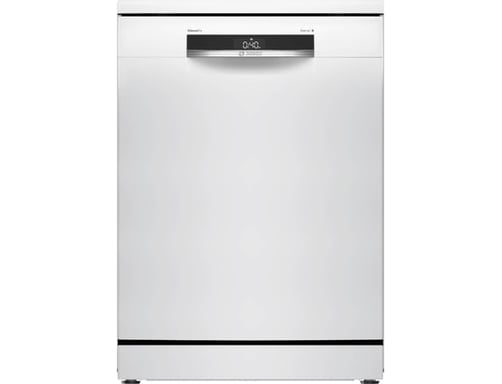 Lave-vaisselle pose libre BOSCH SSMS6ZCW12F SER6 - 14 couverts - Induction - L60cm - 38 dB - tiroir a couverts - Blanc