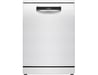 Lave-vaisselle pose libre BOSCH SSMS6ZCW12F SER6 - 14 couverts - Induction - L60cm - 38 dB - tiroir
