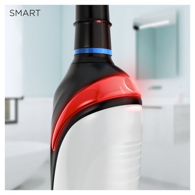 Spazzolino rotante oscillante per adulti Oral-B SmartSeries Smart 4 4500 Black Edition Nero