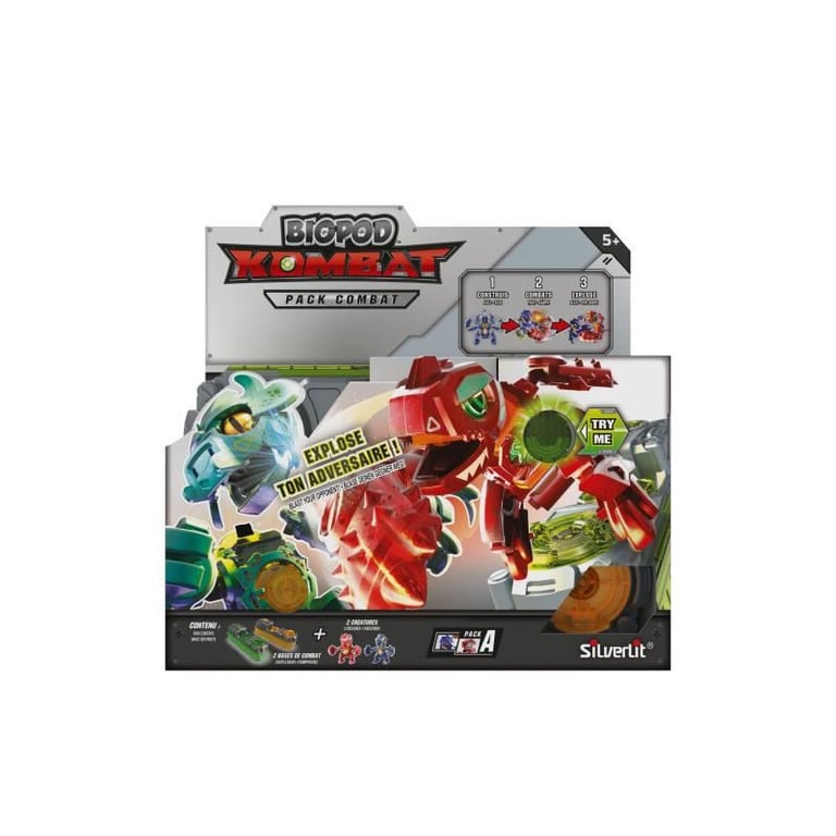 Figurine 9 cm BIOPOD KOMBAT WARRIOR PACK - vue 2