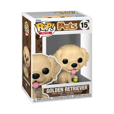 Figura Funko Pop Pets: Pets S3 - Golden Retriever
