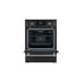 Cuisinière induction CONTINENTAL EDISON CECI60FPB 3 feux 65 L pyrolyse commandes tactiles et manettes Noir L60 x H85 x P60 cm