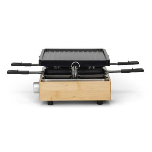 Appareil Raclette Grill Plancha 4 PERSONNES 4 poêlons + 4 raclettes HQ - vue 4