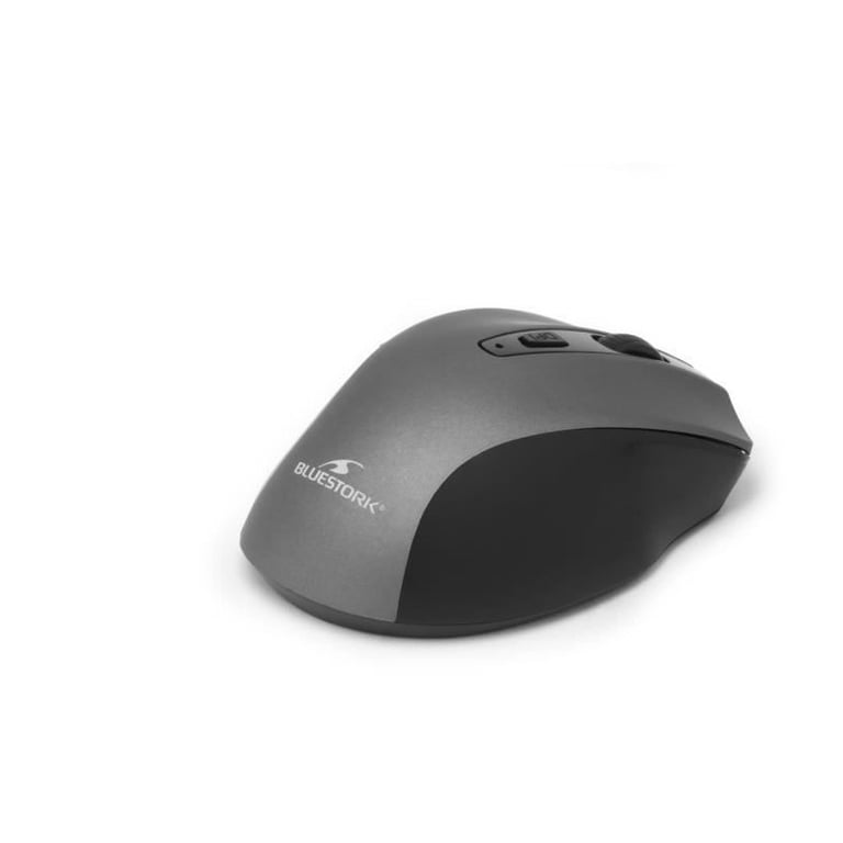 Souris Sans Fil - BLUESTORK - OFFICE 75 - Rechargeable - PC/MAC - Gris - Neuf