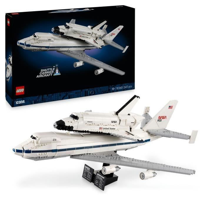 LEGO® Icons 10360 Shuttle Carrier Aircraft - vue 3