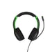 PDP Airlite Glow Auriculares Alámbrico Diadema Juego Negro, Verde