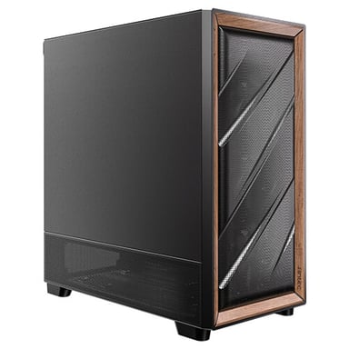 Antec FLUX SE Midi Tower Negro, Madera
