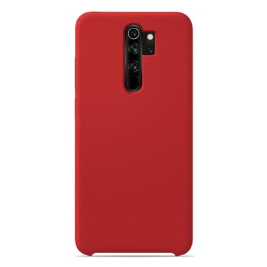 Coque silicone unie Soft Touch Rouge compatible Xiaomi Redmi Note 8 Pro