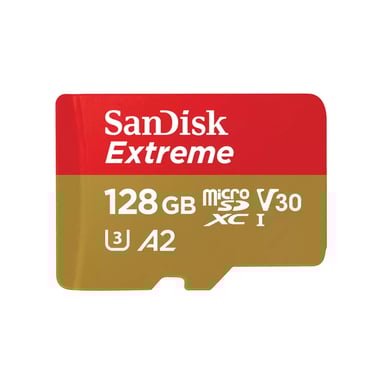 SanDisk Extreme 128GB MicroSDXC UHS-I Classe 10