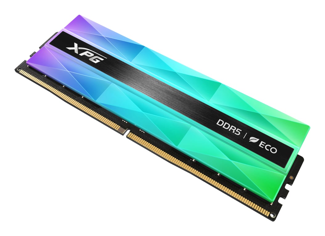 XPG LANCER NEON RGB module de mémoire 16 Go 1 x 16 Go DDR5 288-pin DIMM ECC - Neuf