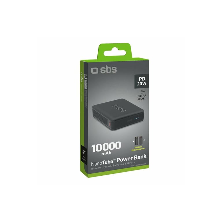 SBS TEBB10000HDPD20K banque d'alimentation électrique Lithium Polymère LiPo 10000 mAh Neuf - vue 2