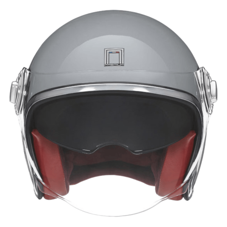 Casque Jet Heritage NOX Gris, taille XL - Neuf