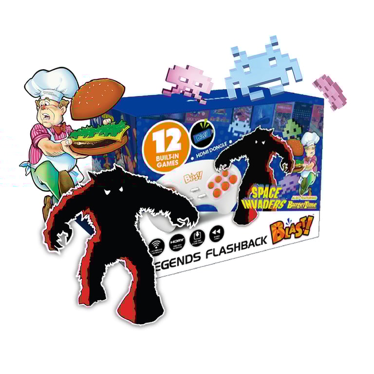 Blast ! Legends Flashback Space InvadersBurger Time 12 Jeux - vue 3