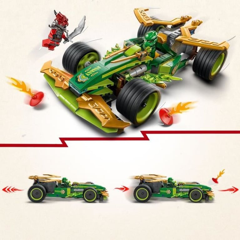 LEGO Ninjago La voiture de course à rétrofriction de Lloyd 71828 - vue 7