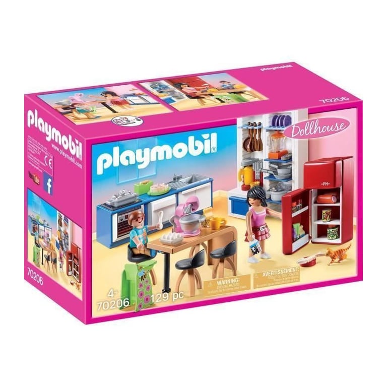 Cuisine Familiale 70206 Playmobil La Boîte - vue 2