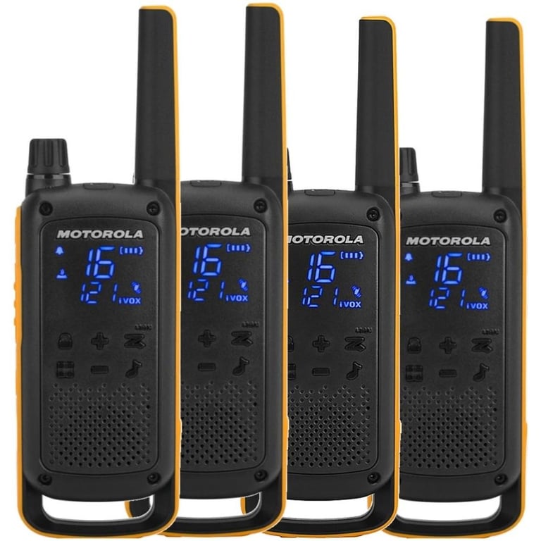 Talkabout T82 Extreme Quad Pack radio bidirectionnelle 16 canaux - Neuf