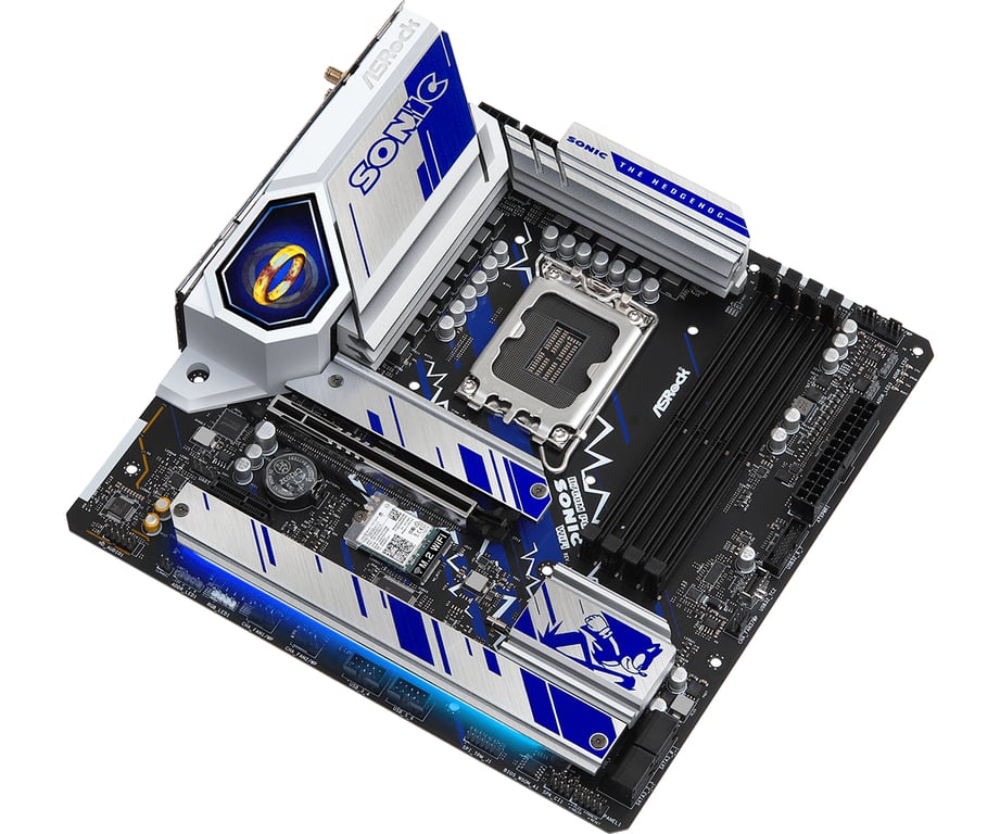 ASRock B760M PG SONIC WIFI - vue 4