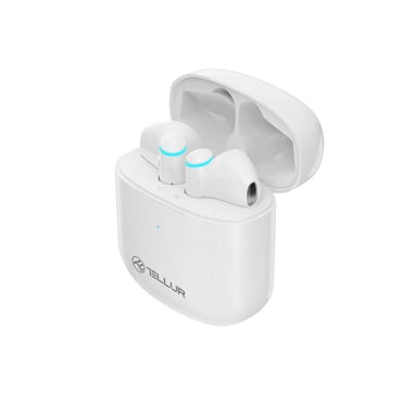 Tellur TLL511421 écouteur/casque True Wireless Stereo (TWS) Ecouteurs Appels/Musique Bluetooth Blanc