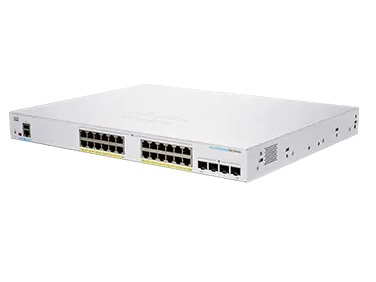 Cisco CBS250 24P 4G EU commutateur réseau Géré L2L3 Gigabit Ethernet 101001000 Neuf