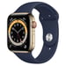 Apple Watch Series 6 OLED 44 mm Numérique 368 x 448 pixels Écran tactile 4G Or Wifi GPS (satellite)