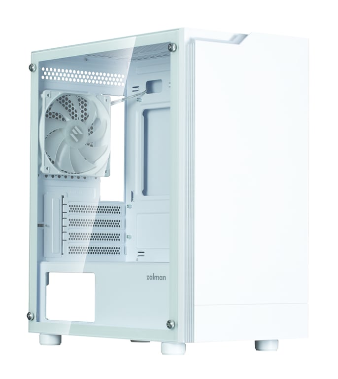 Zalman T4 PLUS Mini Tower Blanc - Neuf