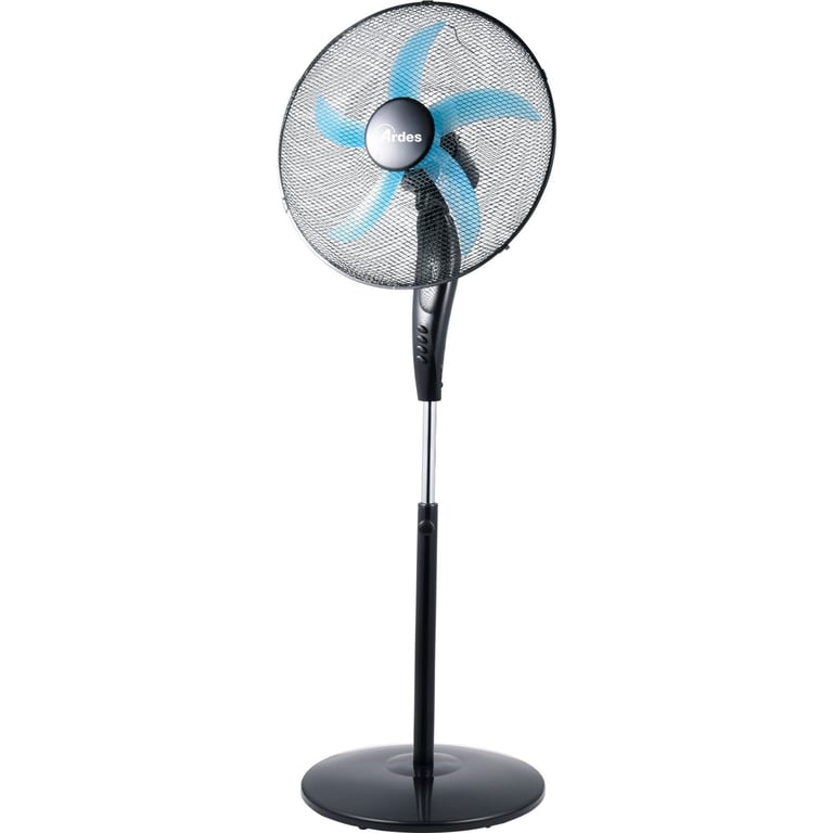 Ardes ar5ea50pb Easy 50P Ventilateur à pied 5 pales 50 cm 3 niveaux de vitesse