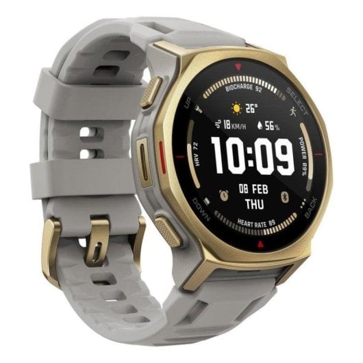 Amazfit T rex 3 Pro 3 35 cm 1.32 AMOLED 44 mm Numérique 466 x 466 pixels Écran tactile Or Wifi GPS satellite Neuf - vue 3