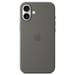 Apple Coque en silicone avec MagSafe pour iPhone 16 Plus - Gris minéral Apple (brand) iPhone 16 Plus