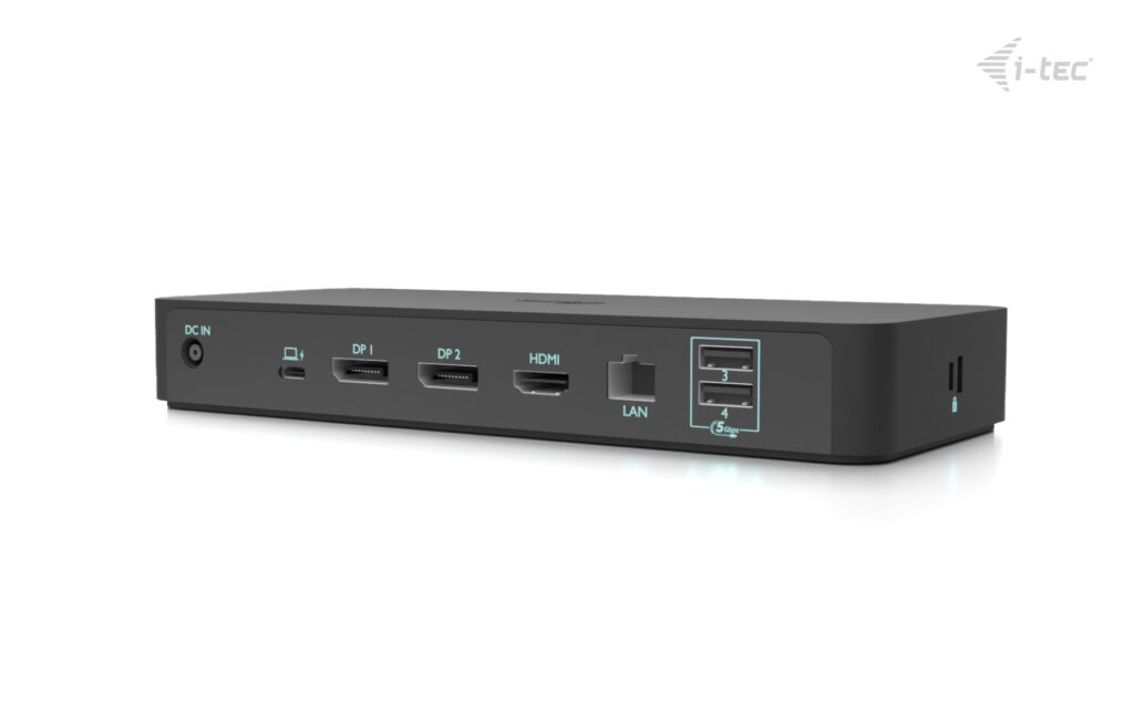 i tec USB C Intelligent Triple Display Docking Station + Power Delivery - vue 2