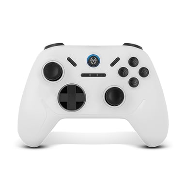 Krom Kadoer Blanco Bluetooth/USB Gamepad Analógico/Digital Android, Nintendo Switch, Nintendo Switch 2, PC, iOS