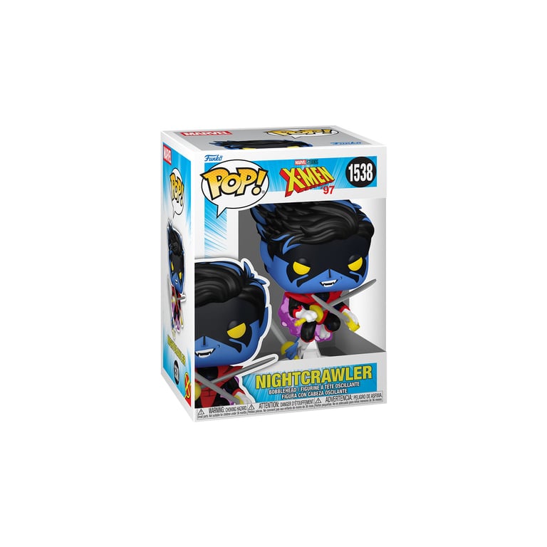 Figurine Funko Pop Marvel X Men '97 Nightcrawler - vue 2