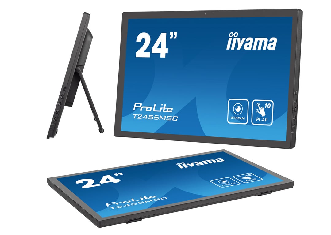 Iiyama T2455MSC B1 23.8IN CTOUCH IPS - vue 3