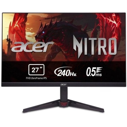 Monitor Acer Gaming Nitro VG270W3 27 FullHD 240Hz IPS 0 5ms FreeSync Premium Altavoces - vue 2