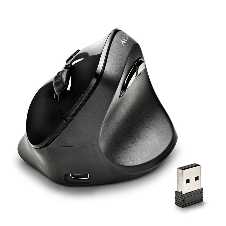 Souris NGS EVO MOKSHA – Ergonomique Verticale sans fil, 2400 DPI, 5 Boutons - vue 3
