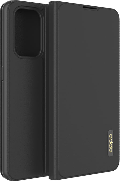 Folio Flip Cover pour Oppo A94 5G OPPO Rigide Polyurethane et polycarbonate Rabat Lisse - vue 2