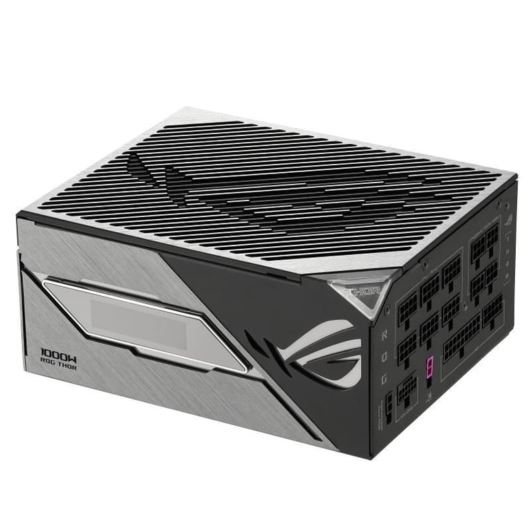 Alimentation PC modulaire ASUS ROG Thor Platinum III 1000W 80 PLUS Platinum noir et gris - Neuf