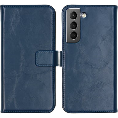 Selencia SH00047216 coque de protection pour téléphones portables 15,5 cm (6.1'') Folio porte carte Bleu Marine Samsung Galaxy S22