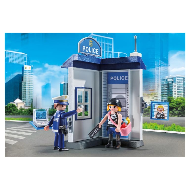 Salle D'interrogatoire De Police Playmobil La Boite - vue 3