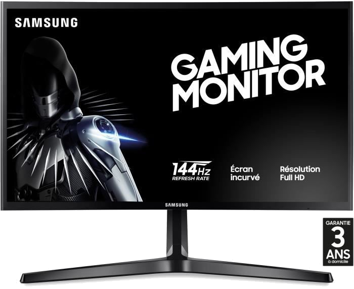 Ecran PC - SAMSUNG - C24RG50FZR - 23,5 16:9 FHD - Dalle VA - 4 MS - 144 Hz