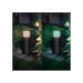 Philips Hue Lucca Poste de Lumière Extérieur Intelligent 40 cm Anthracite E27 IP44 Zigbee Matter