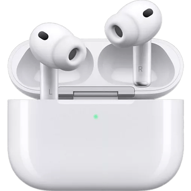Cuffie Apple AirPods Pro 3 - Riduzione del rumore, Confortevoli, Autonomia 8h, IP57, Siri, Bianco