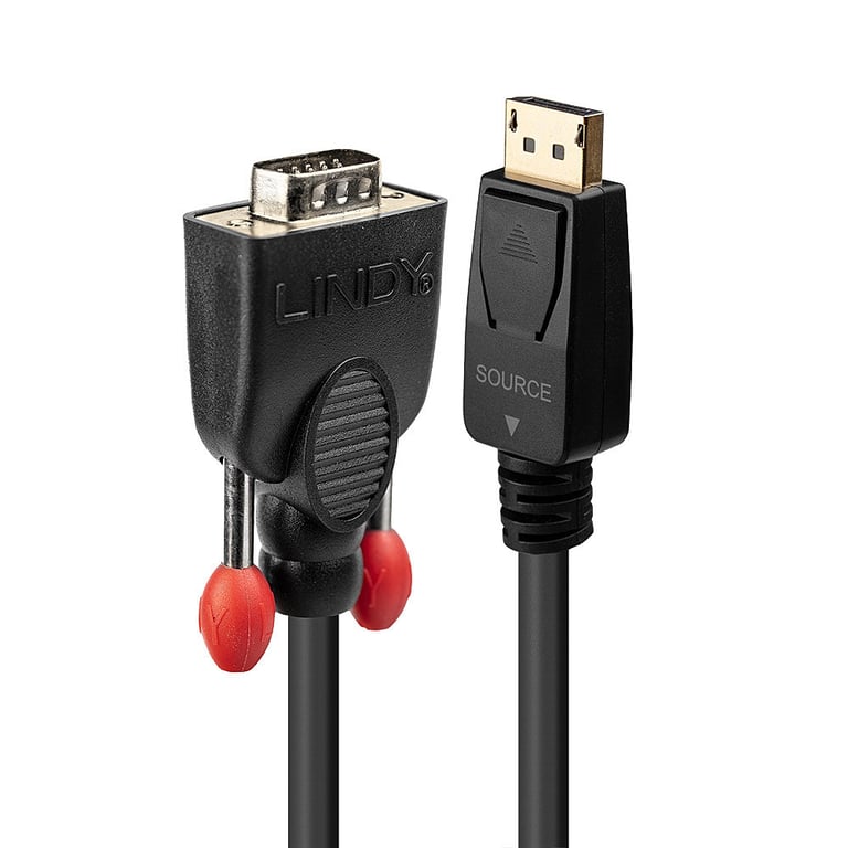 Lindy Câble DisplayPort vers VGA 0.50m
