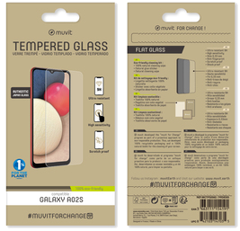Muvit For Change Verre Trempe Samsung Galaxy A02S