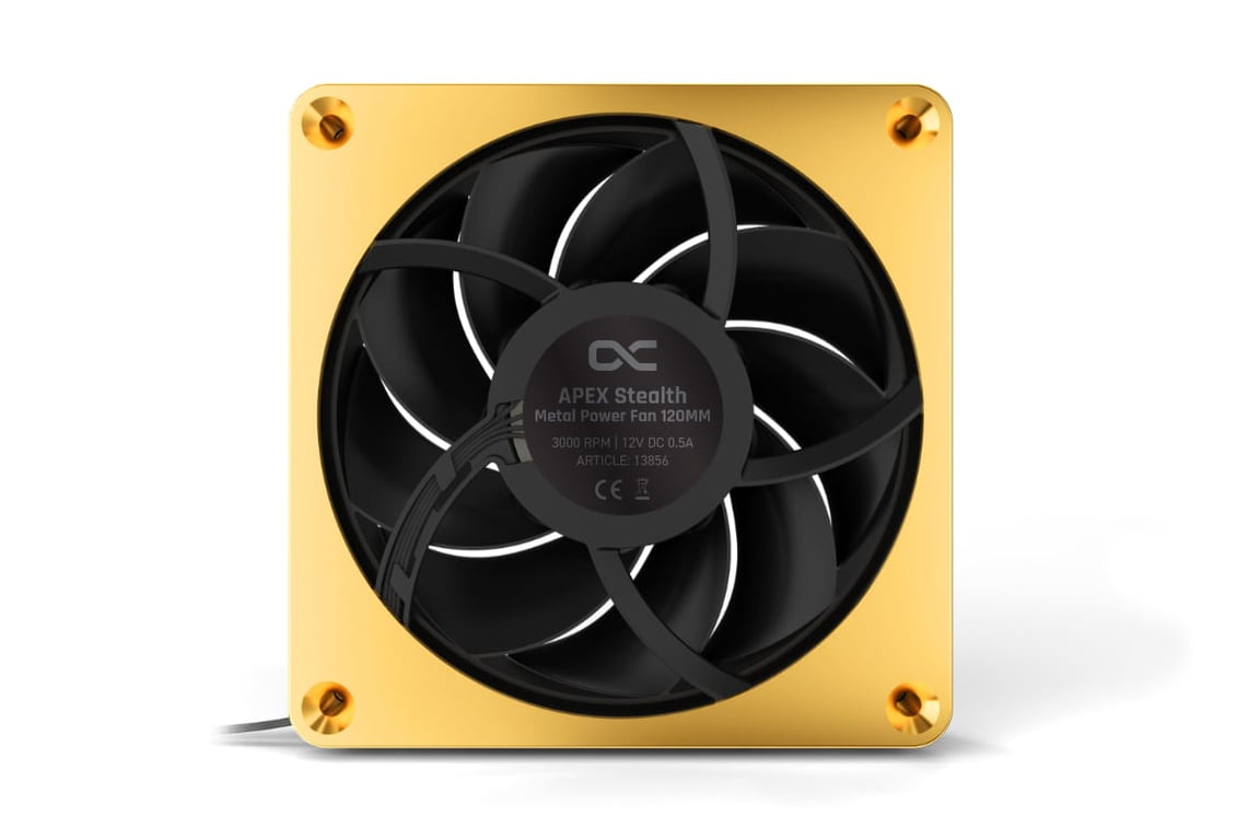 Alphacool Apex Stealth Metall Boitier PC Ventilateur 12 cm 1 pièce Neuf - vue 3