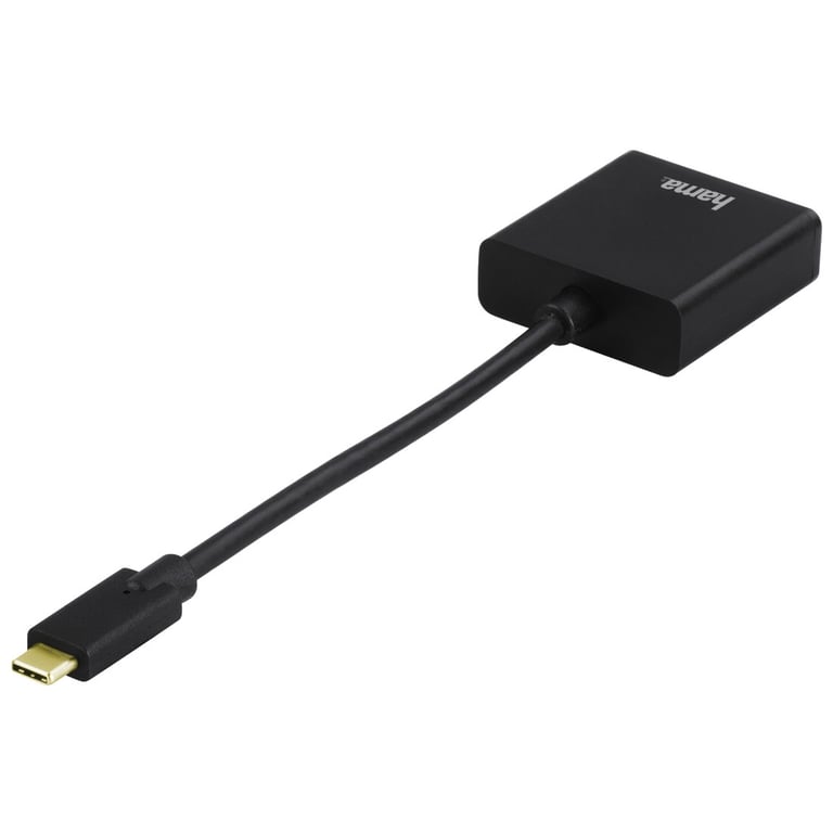 Hama USB-C/DisplayPort adaptateur graphique USB 3840 x 2160 pixels Noir