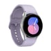 Galaxy Watch5 40mm boitier Argent - Super AMOLED - Bluetooth + 4G - Lavande
