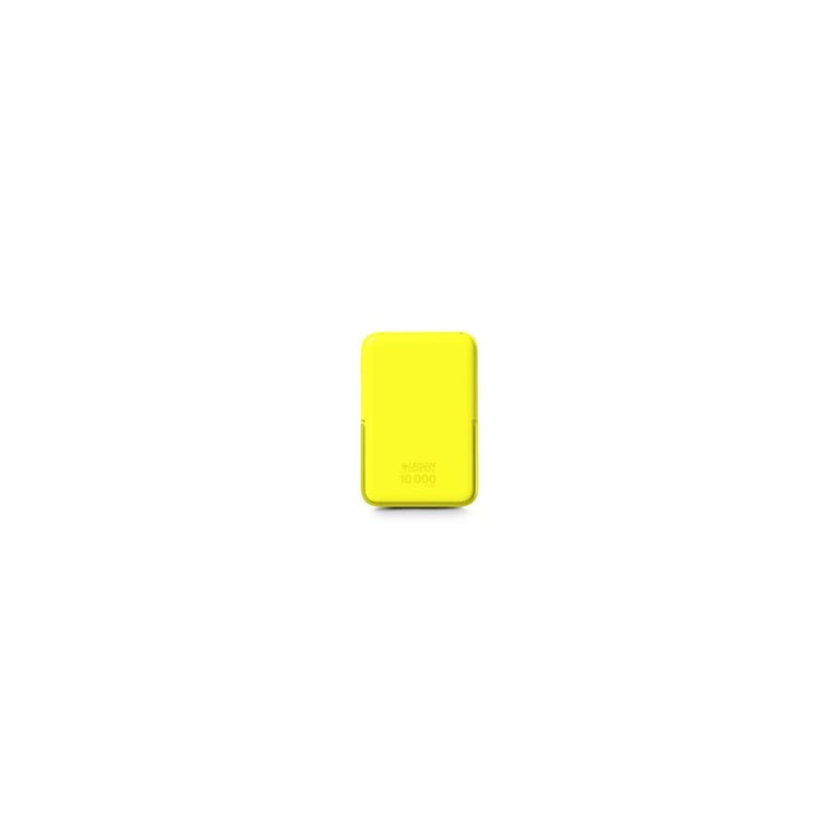MAGNEE POWER: WIRELESS MAGNETIC UNIVERSAL POWERBANK 10.000MAH NEON YELLOW - vue 8