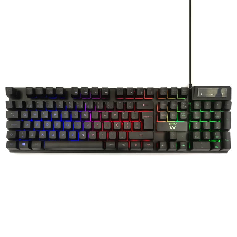 Ewent PL3319 clavier Jouer USB QWERTY Portuguais Neuf