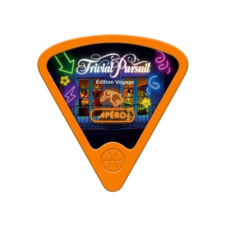 Jeu De Société Winning Moves Trivial Pursuit – Voyage Apéro Volume 2, 600 Questions - vue 3